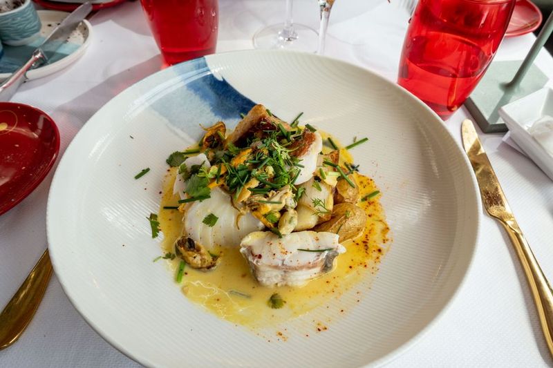 Dorsz atlantycki confit